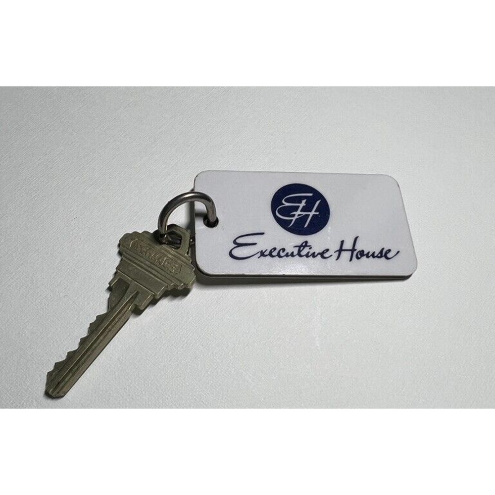 Vintage Executive House Washington, D.C. Hotel Key & Fob Room #338